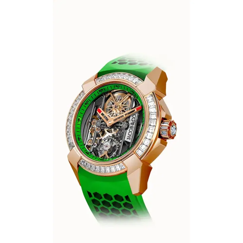 Jacob & Co. Epic X Baguette — Green