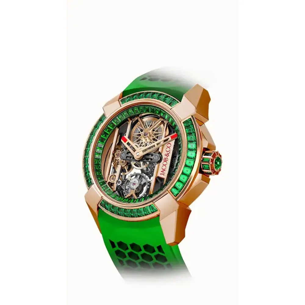 Jacob & Co. Epic X Baguette — Tsavorites