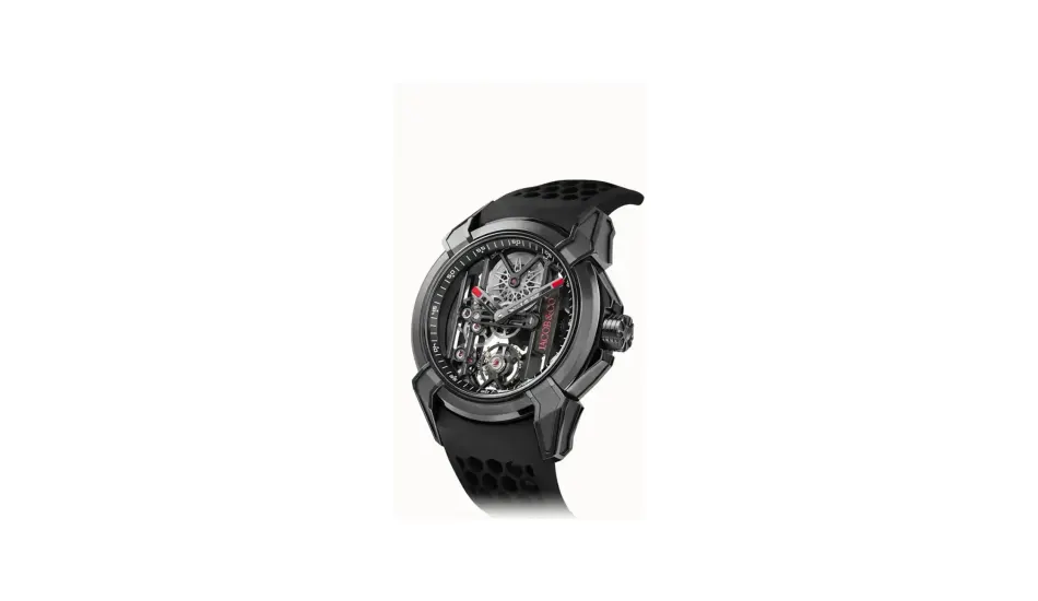 Jacob & Co. Epic X Skeleton — Black Titanium, Black DLC Titanium