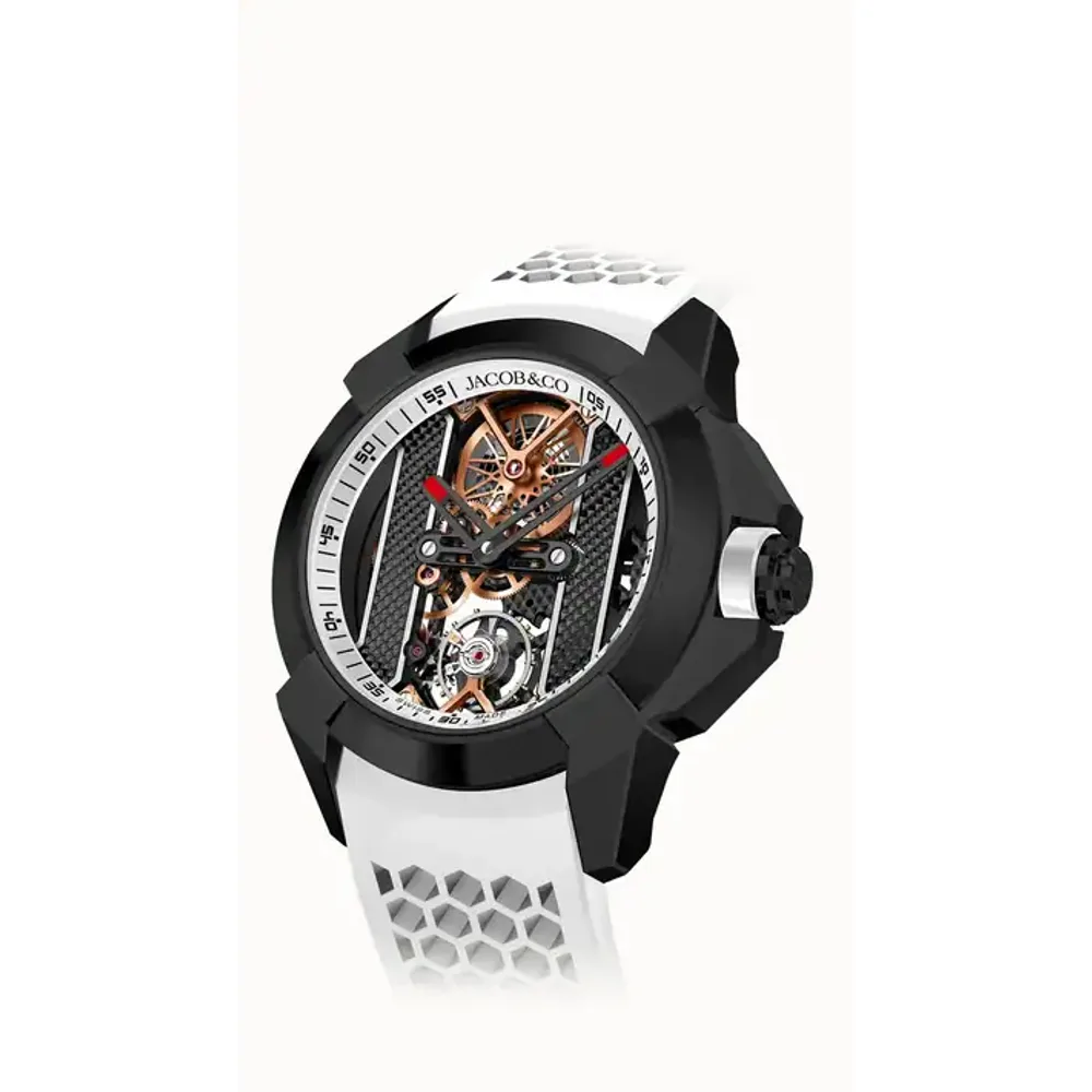 Jacob & Co. Epic X Bridges — Black Steel (White)