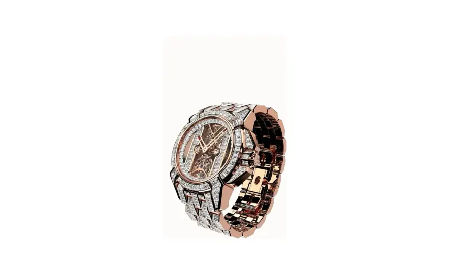 Jacob & Co. Epic X Tourbillon Baguette — Rose Gold