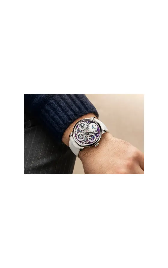 MB&F Legacy Machines LM Perpetual WG Purple