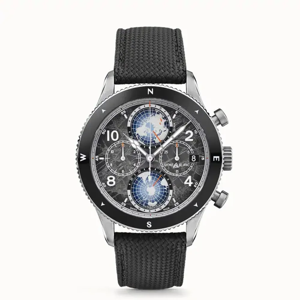 Montblanc 1858 Geosphere Chronograph 0 Oxygen The 8000 Limited Edition - 290 pieces