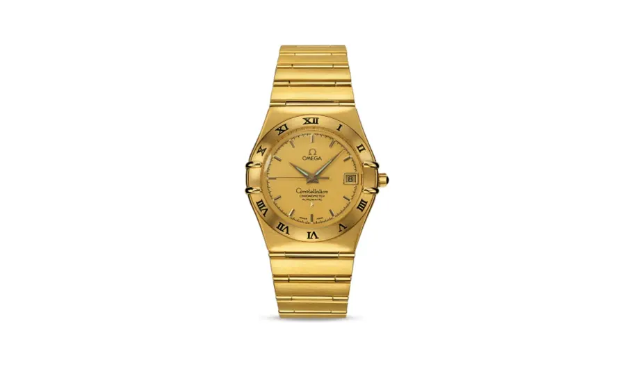 Omega Constellation Automatic 35.5 '95 Yellow Gold / Champagne