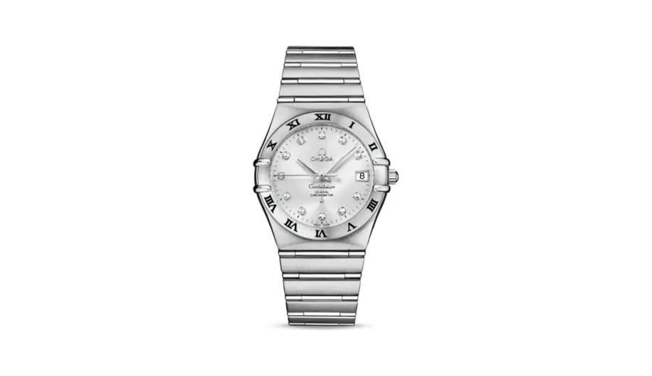 Omega Constellation Co-Axial 35.5 Stainless Steel / Silver / 160 Years