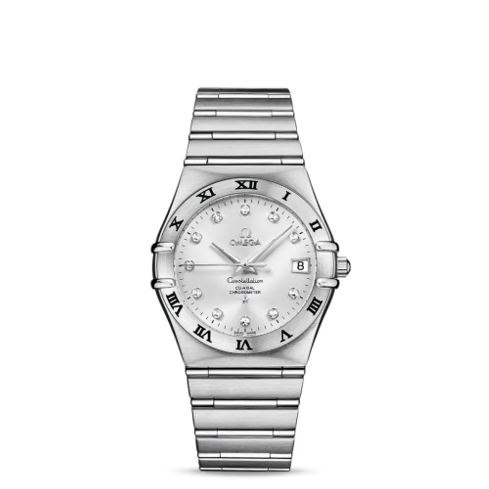 Omega Constellation Co-Axial 35.5 Stainless Steel / Silver / 160 Years