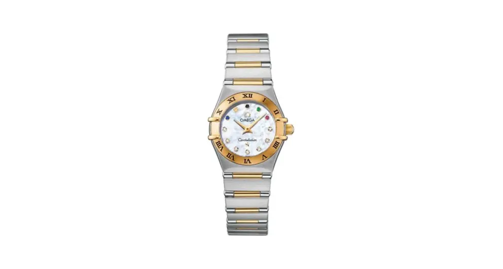 Omega Constellation Quartz 22.5 Stainless Steel / Yellow Gold / Beijing Olympics 2008