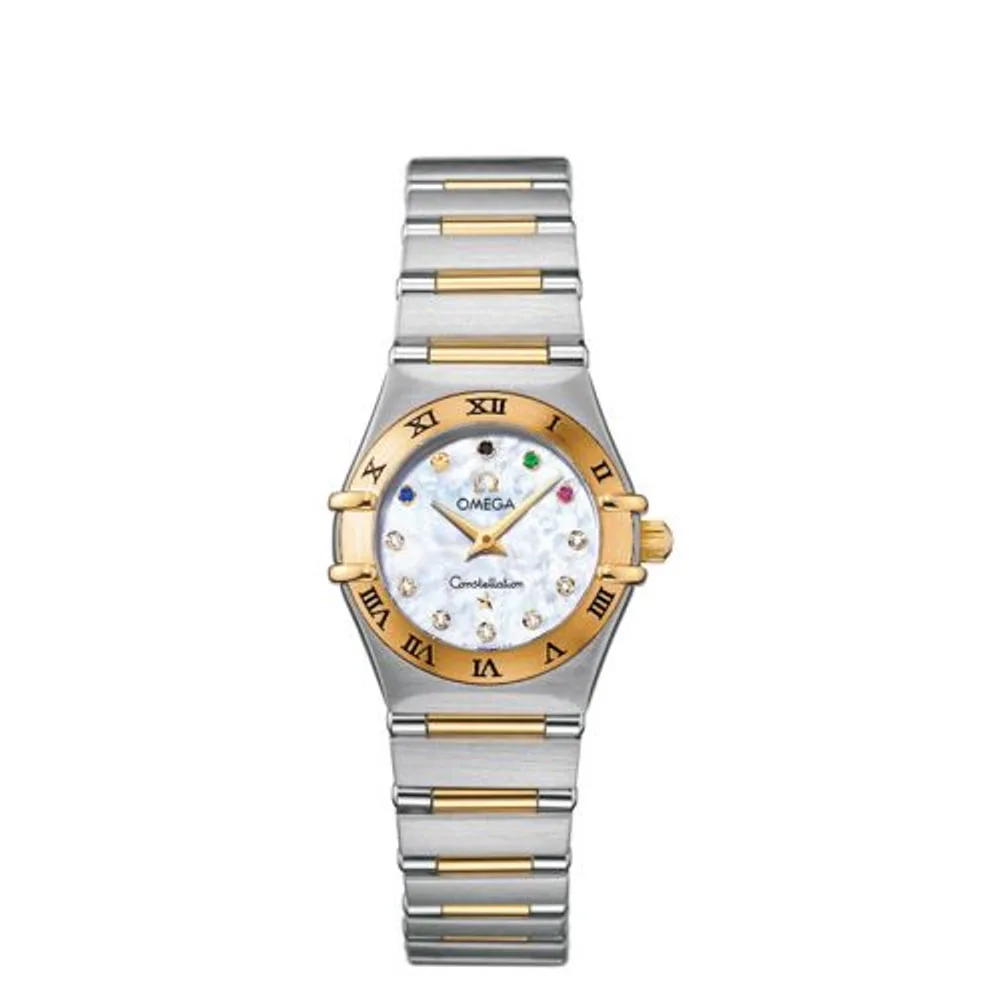 Omega Constellation Quartz 22.5 Stainless Steel / Yellow Gold / Beijing Olympics 2008