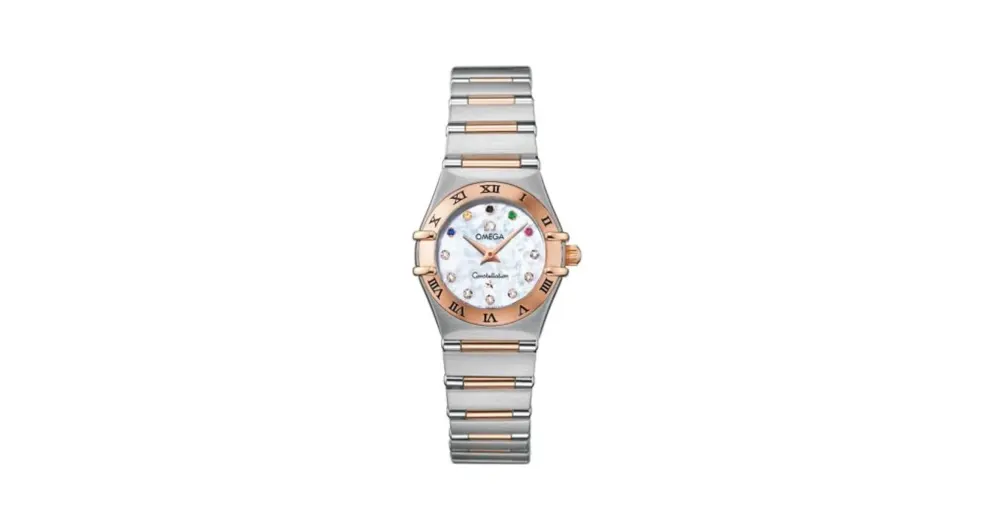 Omega Constellation Quartz 22.5 Stainless Steel / Red Gold / Beijing Olympics 2008