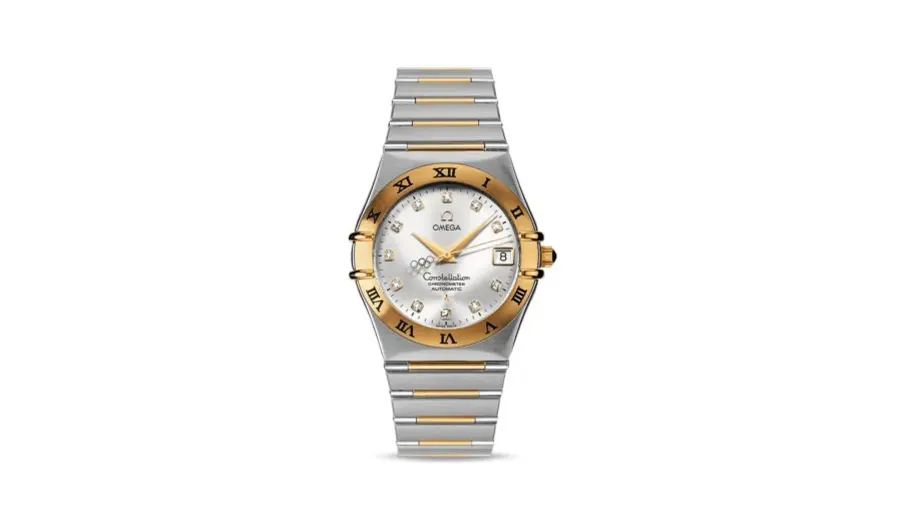 Omega Constellation Automatic 36 Stainless Steel / Yellow Gold / Beijing Olympics 2008