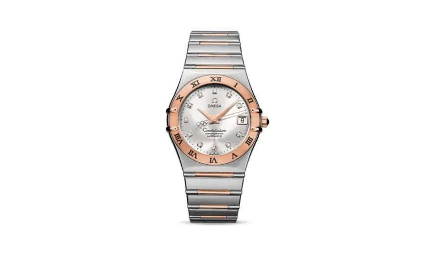 Omega Constellation Automatic 36 Stainless Steel / Red Gold / Beijing Olympics 2008