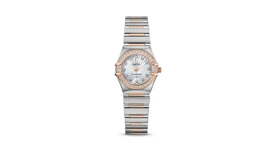 Omega Constellation Quartz 22.5 Stainless Steel / Red Gold / Diamond / MOP / 160 Years
