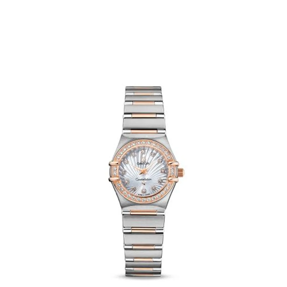 Omega Constellation Quartz 22.5 Stainless Steel / Red Gold / Diamond / MOP / 160 Years