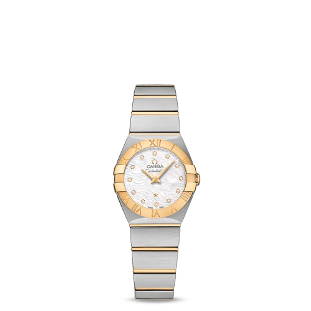 Omega Constellation Quartz 24 Stainless Steel / Yellow Gold / MOP
