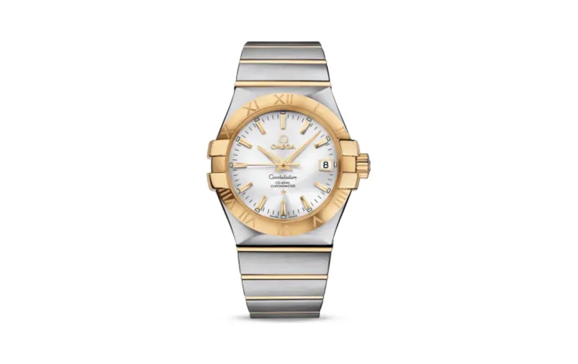 Omega Constellation Co-Axial 35 Stainless Steel / Yellow Gold / Silver