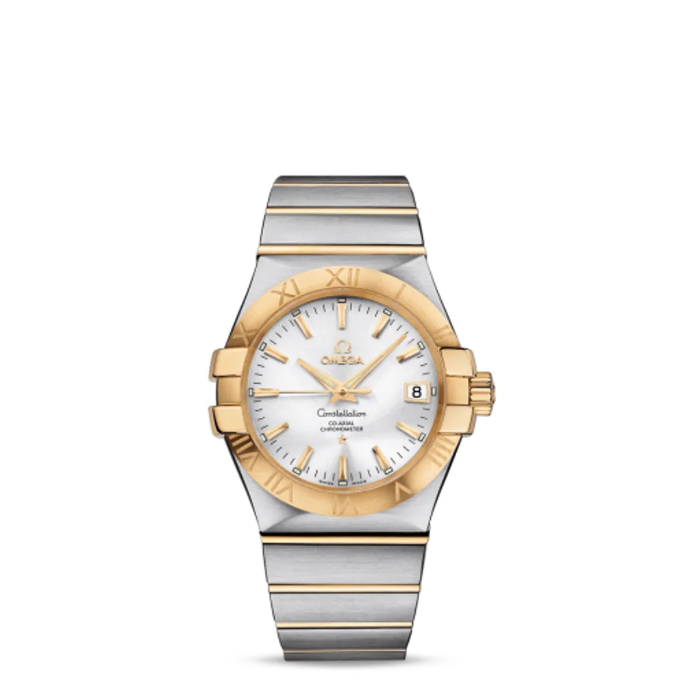 Omega Constellation Co-Axial 35 Stainless Steel / Yellow Gold / Silver