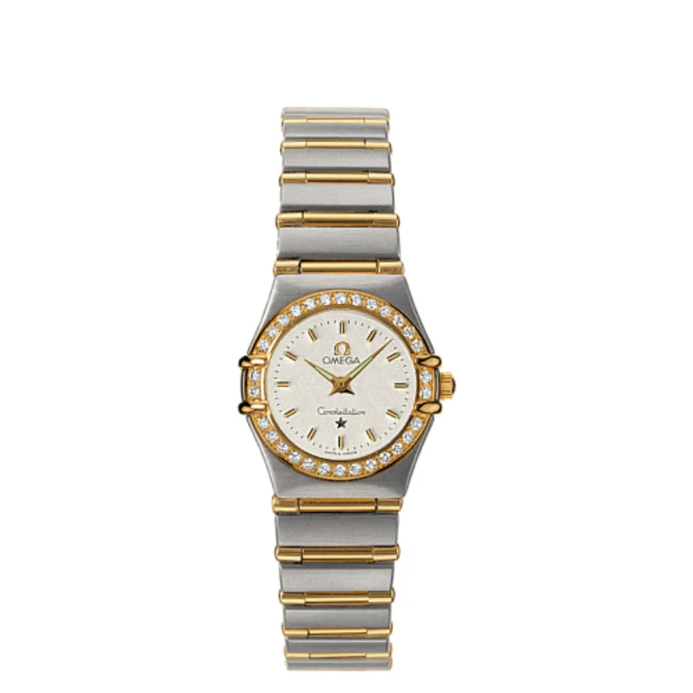Omega Constellation Quartz 22.5 Stainless Steel / Yellow Gold / MOP