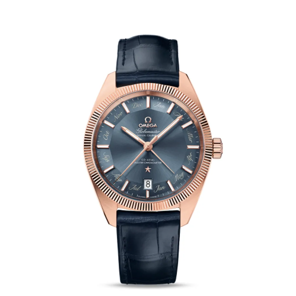 Omega Globemaster Annual Calendar Sedna Gold / Grey