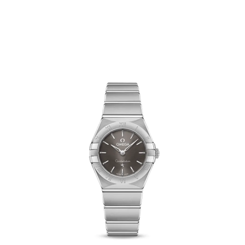 Omega Constellation Manhattan 25 Quartz Stainless Steel / Grey