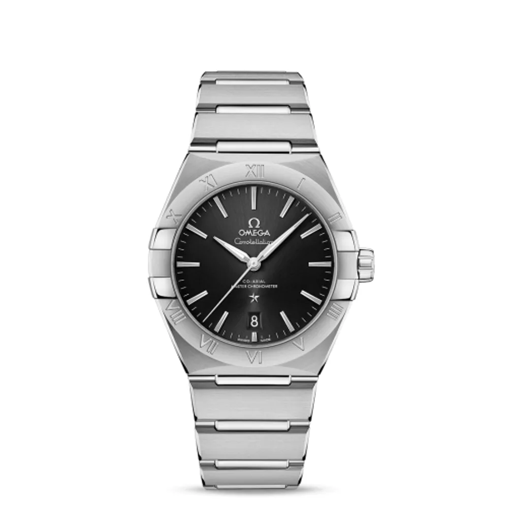 Omega Constellation Master Chronometer 39 Stainless Steel / Black / Bracelet