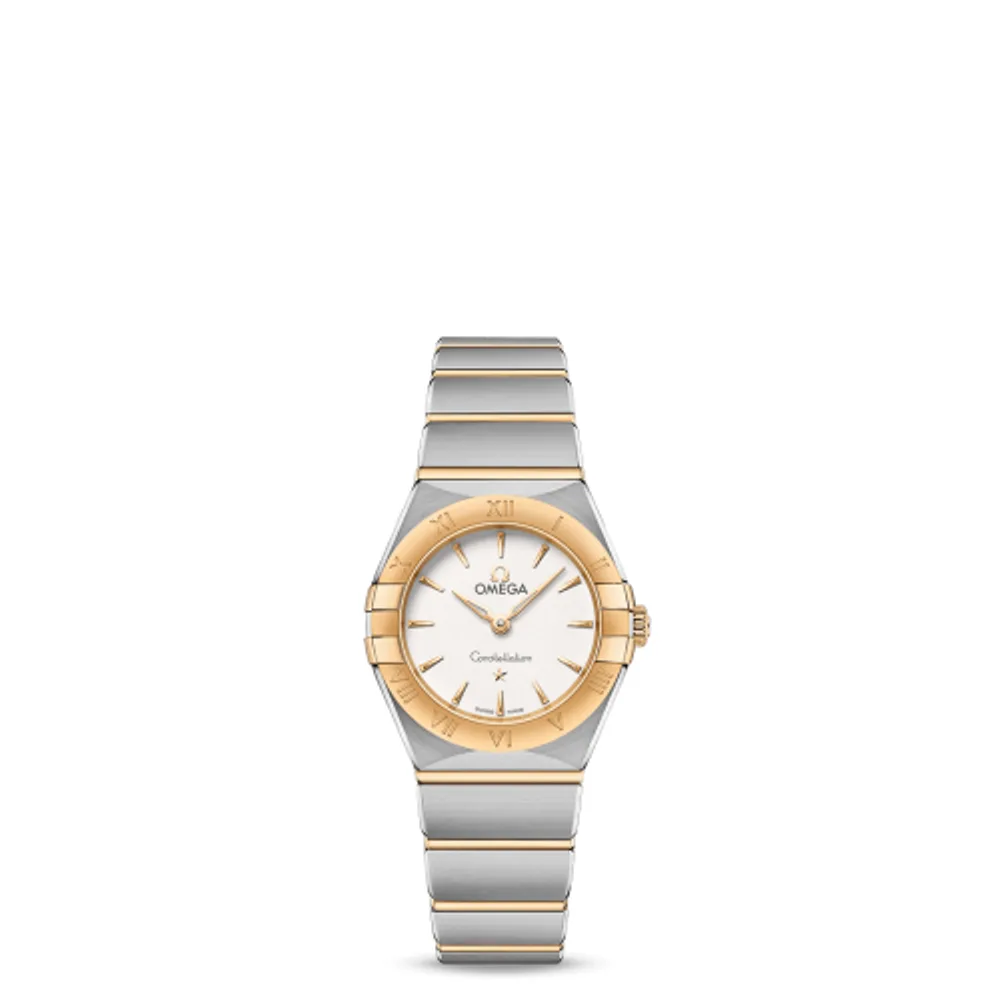 Omega Constellation Manhattan 25 Quartz Stainless Steel / Yellow Gold / Silver