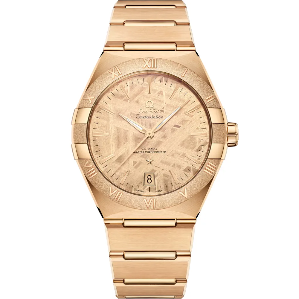 Omega Constellation 41 mm, Moonshine™ gold on Moonshine™ gold