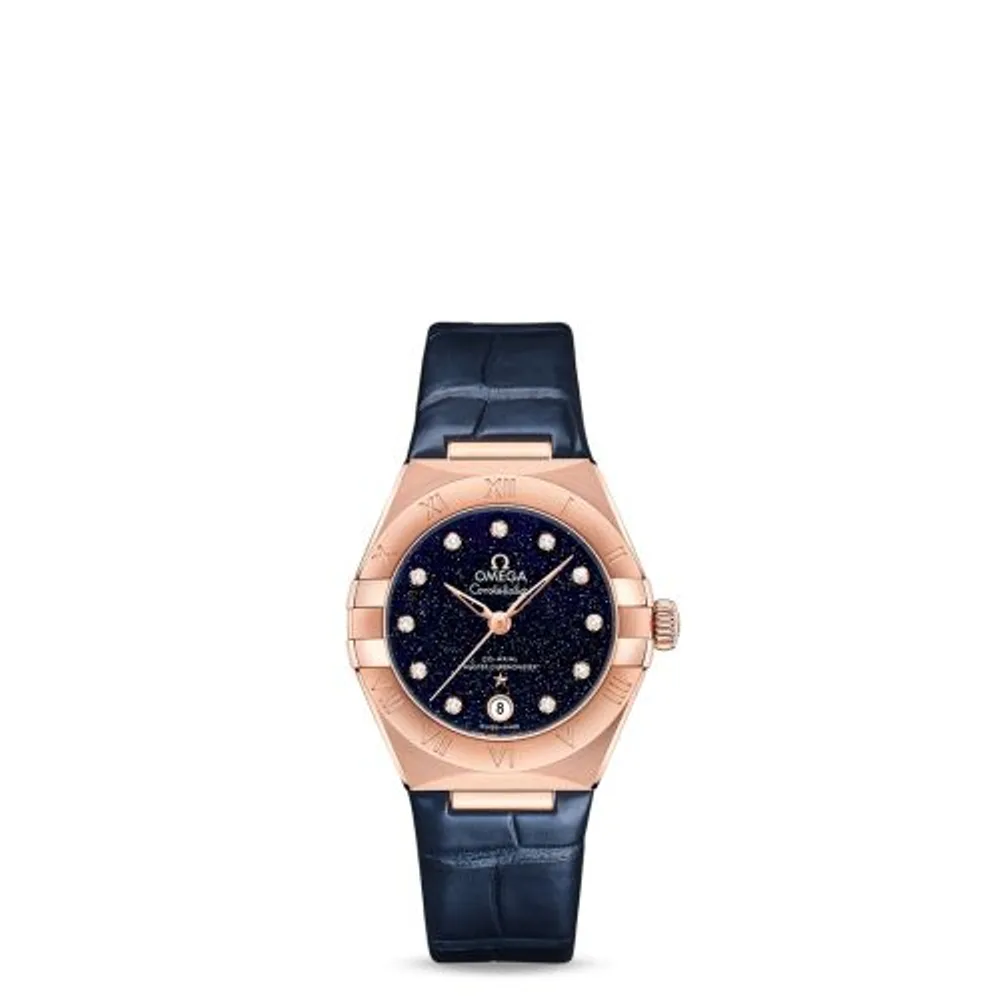 Omega Constellation Manhattan 29 Co-Axial Master Chronometer Sedna Gold / Aventurine