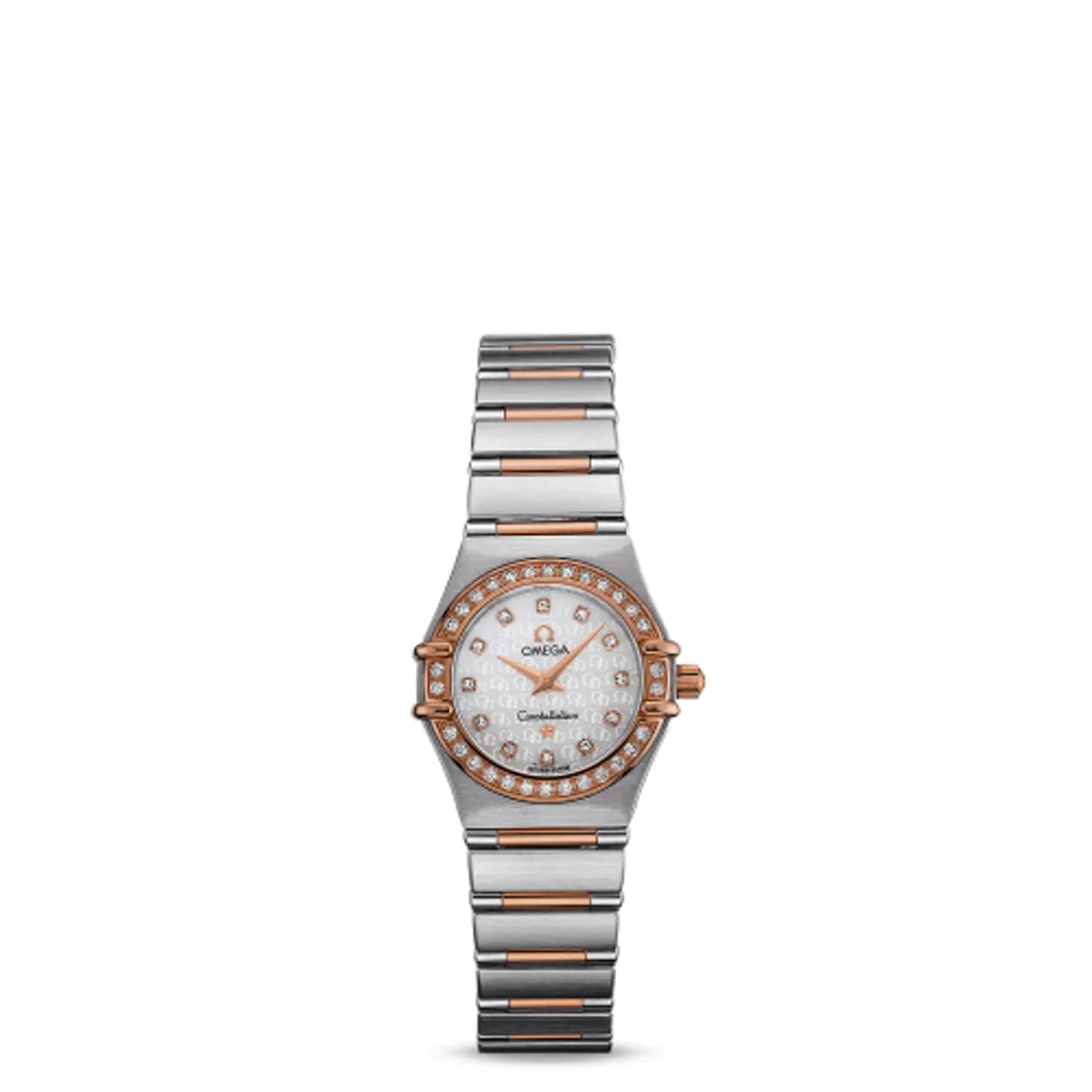 Omega Constellation Quartz 22.5 '95 Stainless Steel / Red Gold / Diamond / MOP