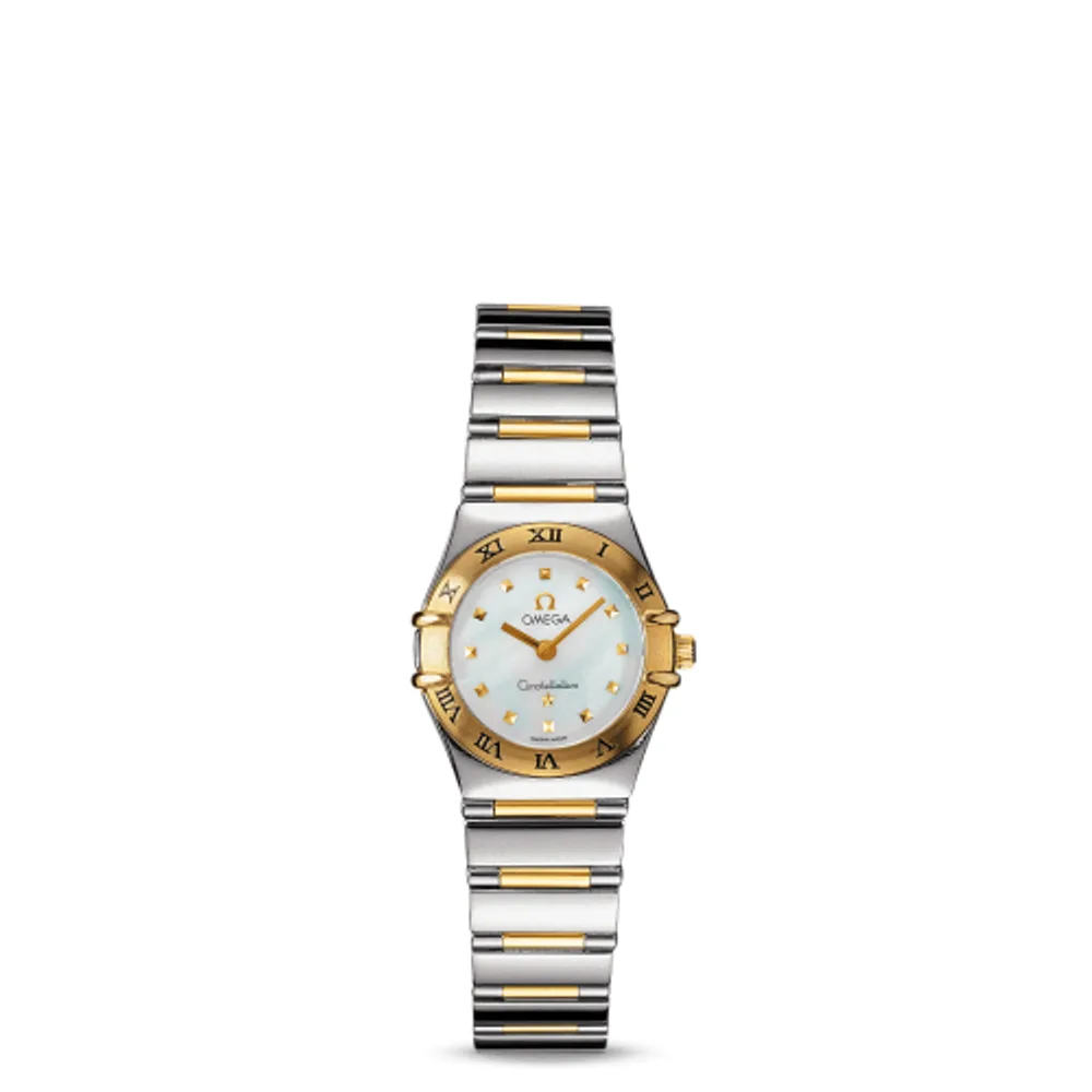 Omega Constellation Quartz 22.5 My Choice Stainless Steel / Yellow Gold / MOP
