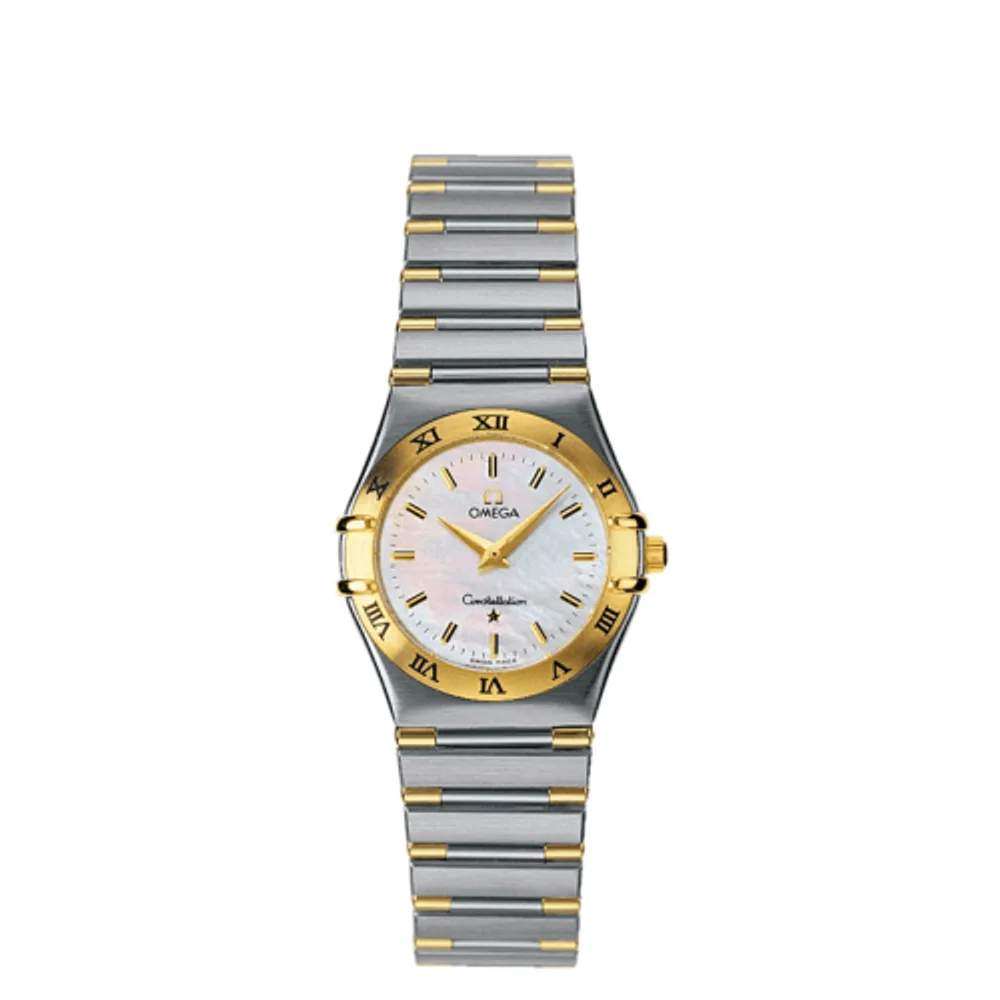 Omega Constellation Quartz 25.5 Stainless Steel / Yellow Gold / MOP
