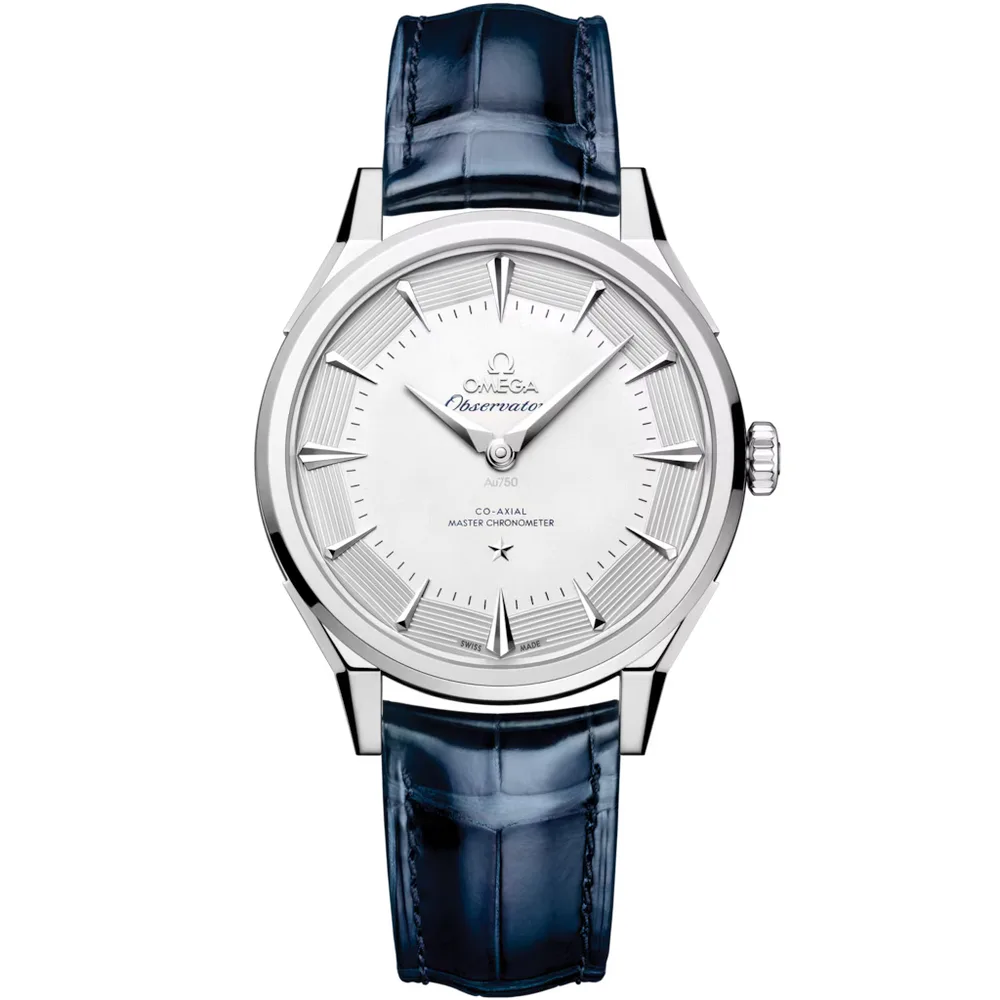 Omega Constellation Observatory 39.4 mm, Canopus Gold™ on alligator