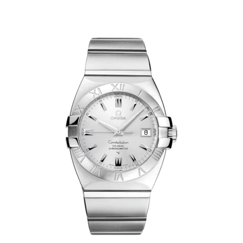 Omega Constellation Co-Axial 35 Double Eagle Stainless Steel / Silver