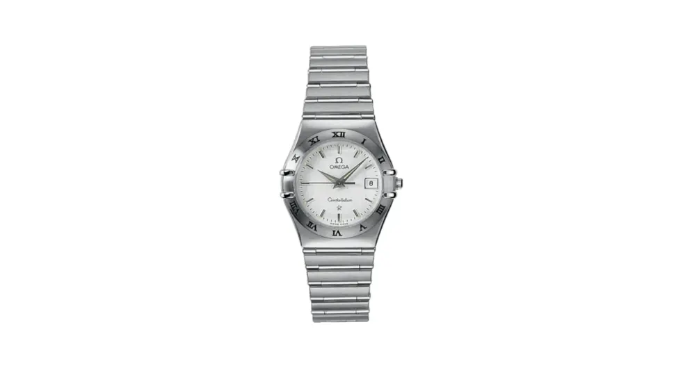 Omega Constellation Quartz 27.5 Stainless Steel / Silver