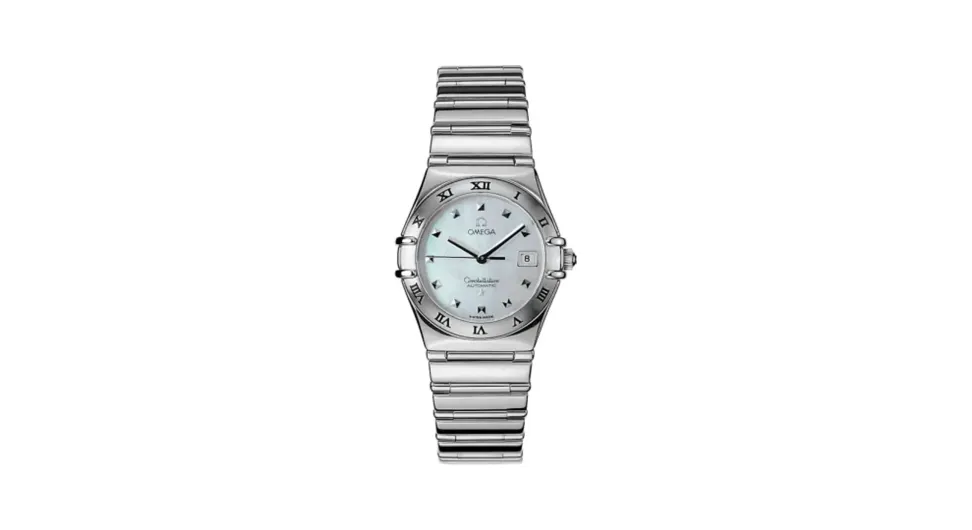 Omega Constellation Automatic 27.5 My Choice Stainless Steel / Diamond / MOP Iris