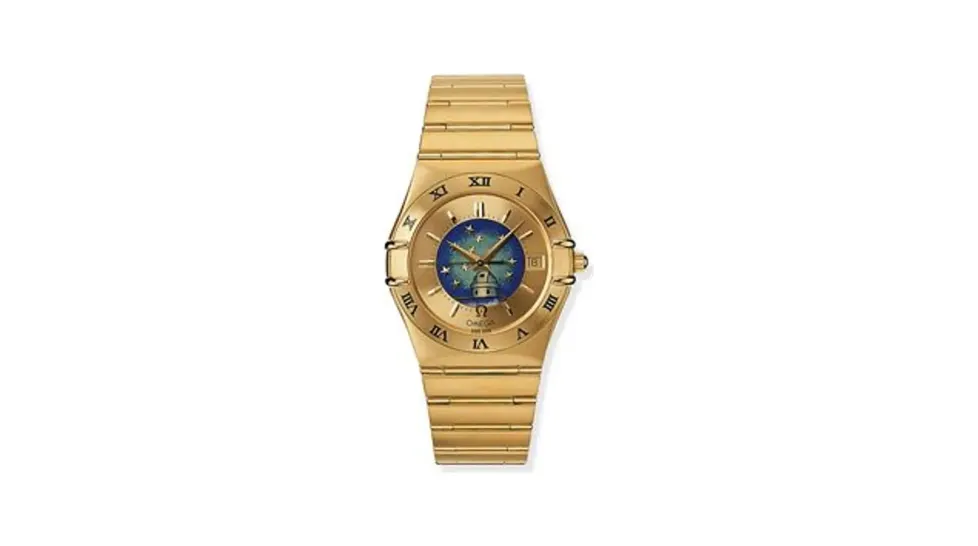 Omega Constellation Automatic 35.5 '95 Yellow Gold / Observatory
