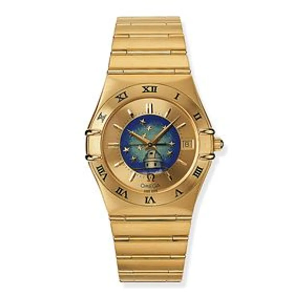 Omega Constellation Automatic 35.5 '95 Yellow Gold / Observatory