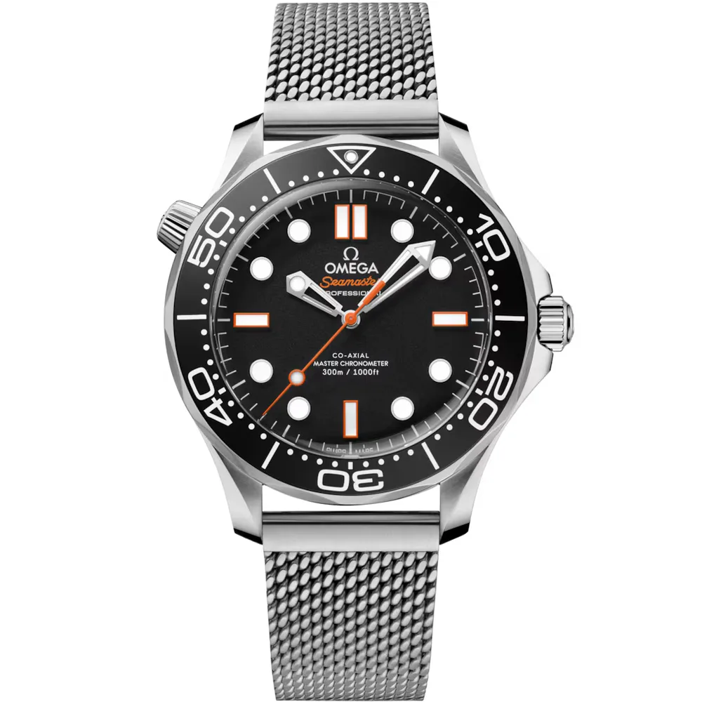 Omega Seamaster Diver 300M 42 mm, steel on steel