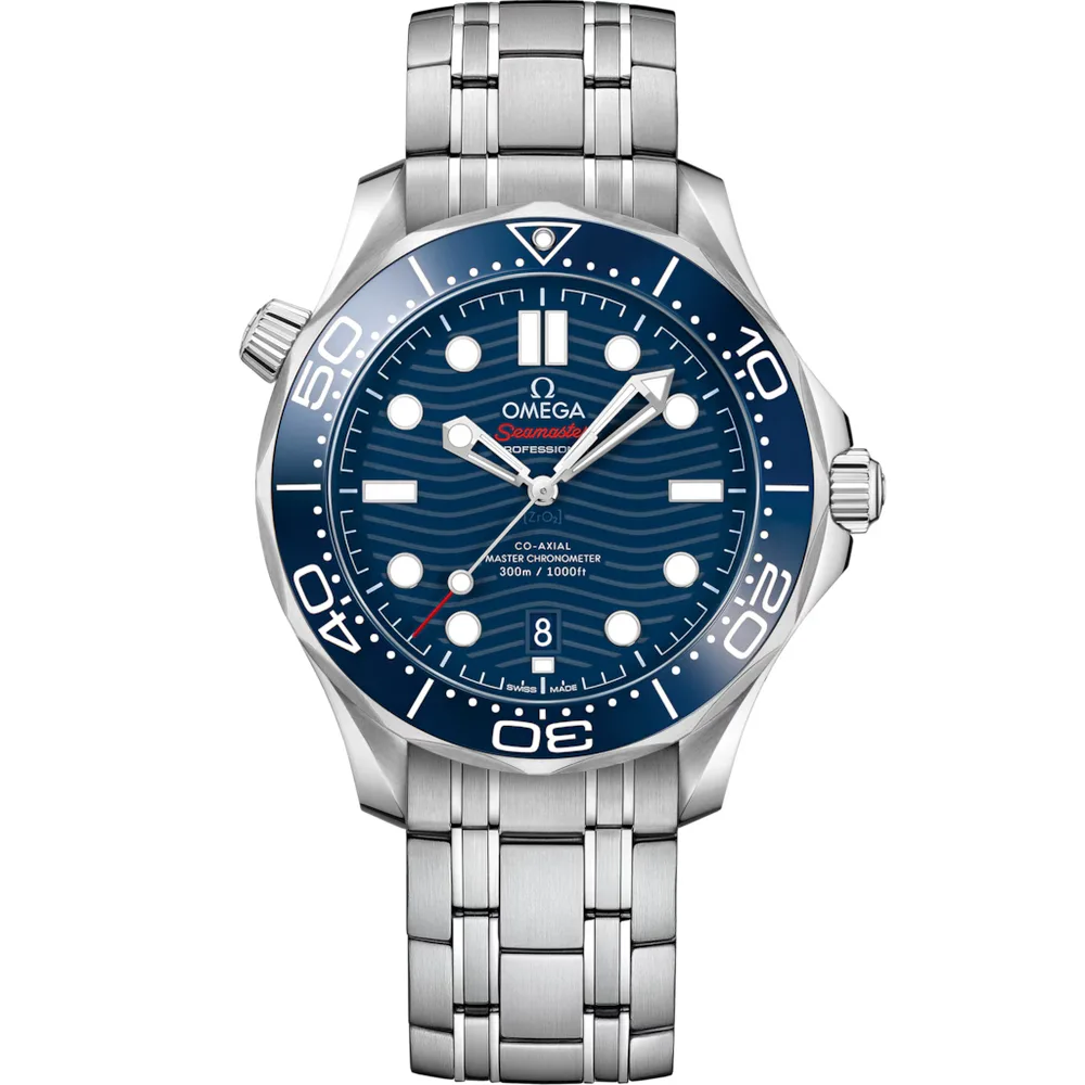 Omega Seamaster Diver 300M 42 mm, steel on steel