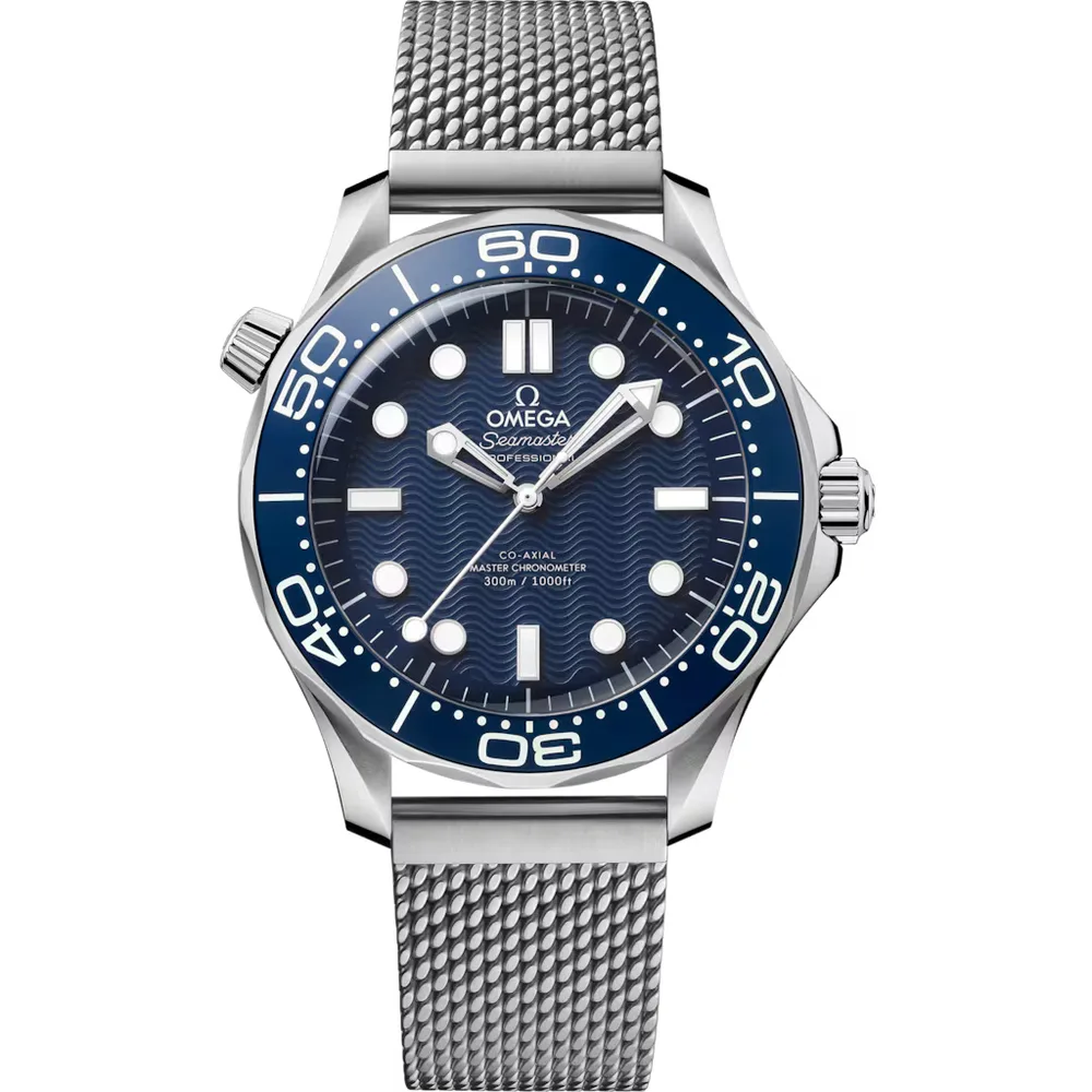Omega James Bond 60th anniversary Seamaster Diver 300M 42 mm, steel on steel