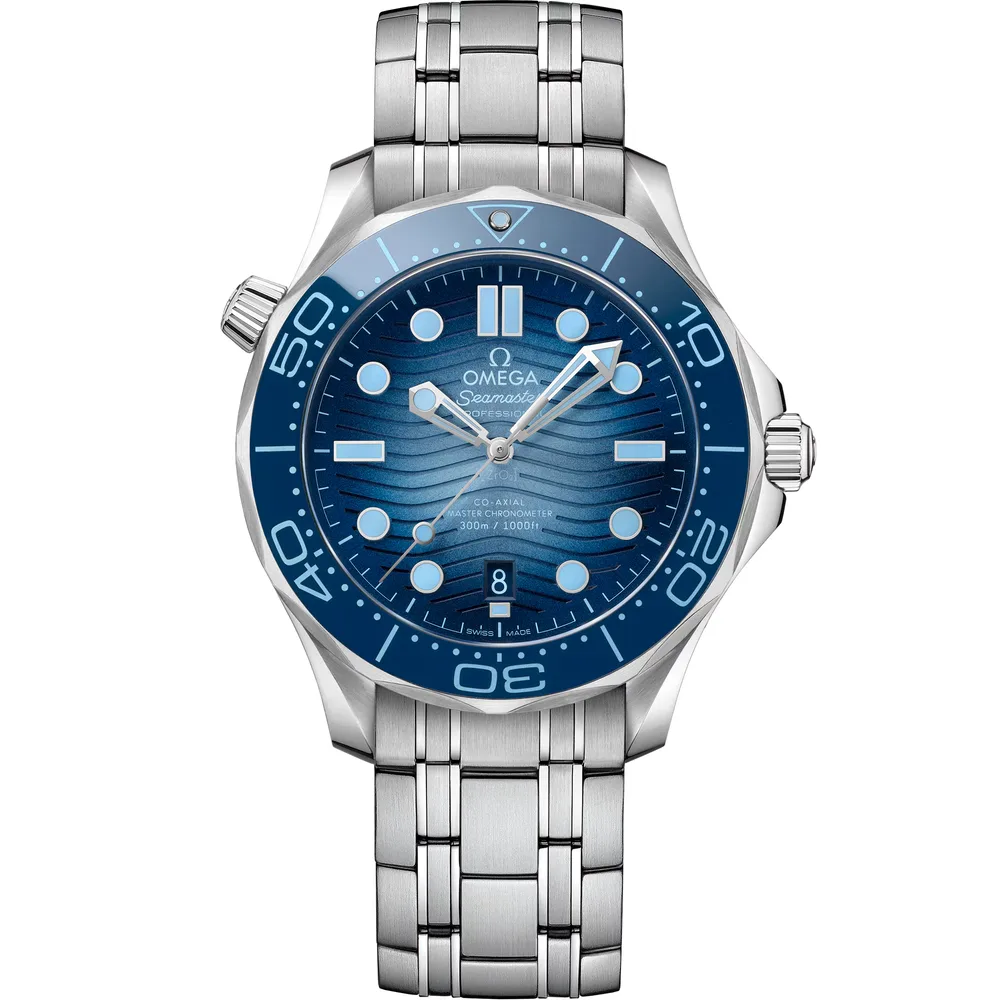 Omega Seamaster Diver 300M 42 mm, steel on steel