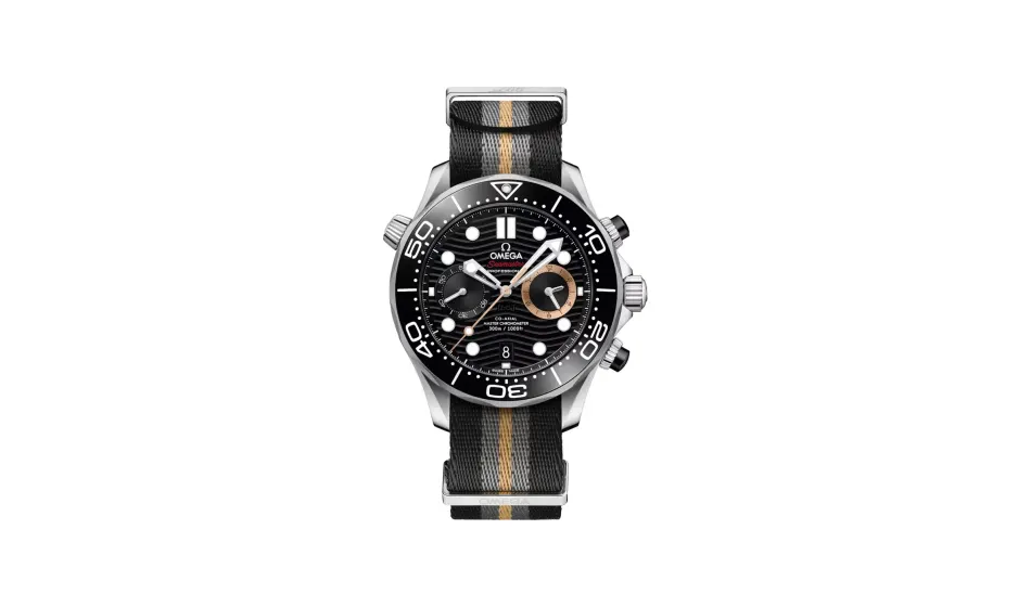 Omega 007 First Light Seamaster Diver 300M 44 mm, steel on NATO strap