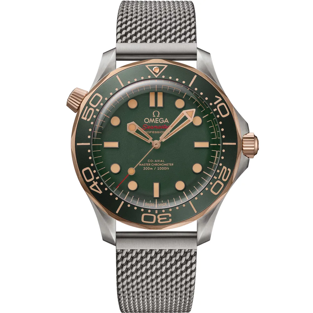 Omega Seamaster Diver 300M 42 mm, titanium - Bronze gold on titanium