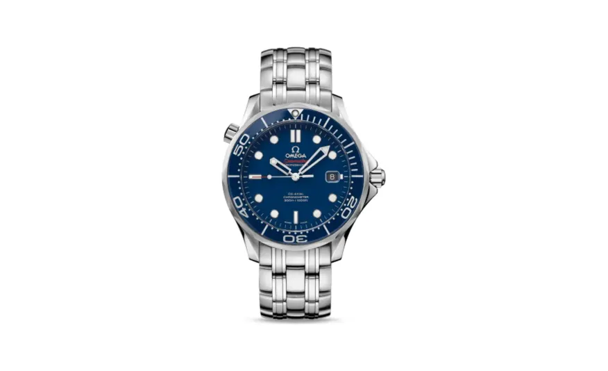 Omega Seamaster Diver 300M Co-Axial 41 Stainless Steel / Blue / Bracelet / Ceramic