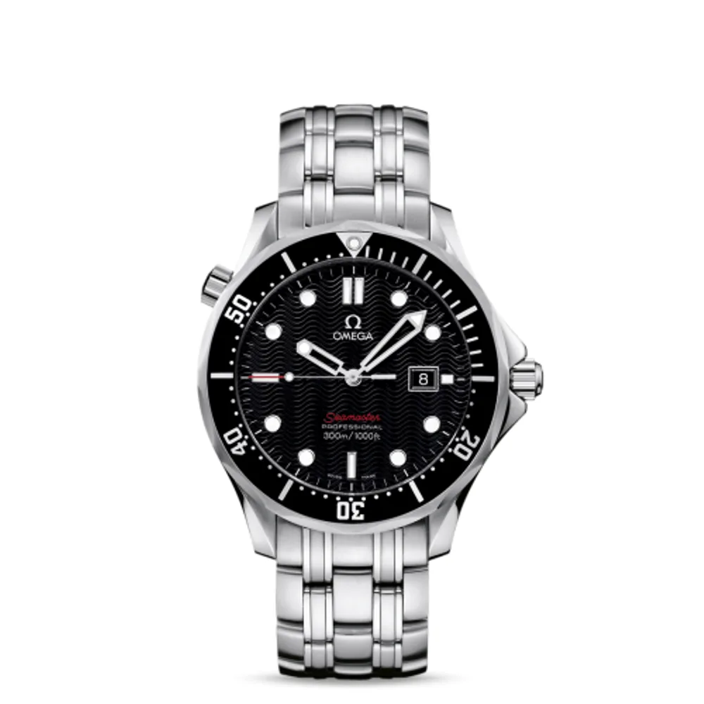 Omega Seamaster Diver 300M Quartz 41 Stainless Steel / Black / Bracelet