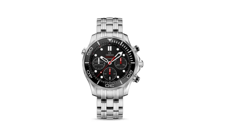 Omega Seamaster Diver 300M Co-Axial 41.5 Chronograph Stainless Steel / Black / Bracelet