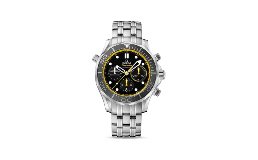 Omega Seamaster Diver 300M Co-Axial 44 Regatta Chronograph Stainless Steel / Black / Bracelet
