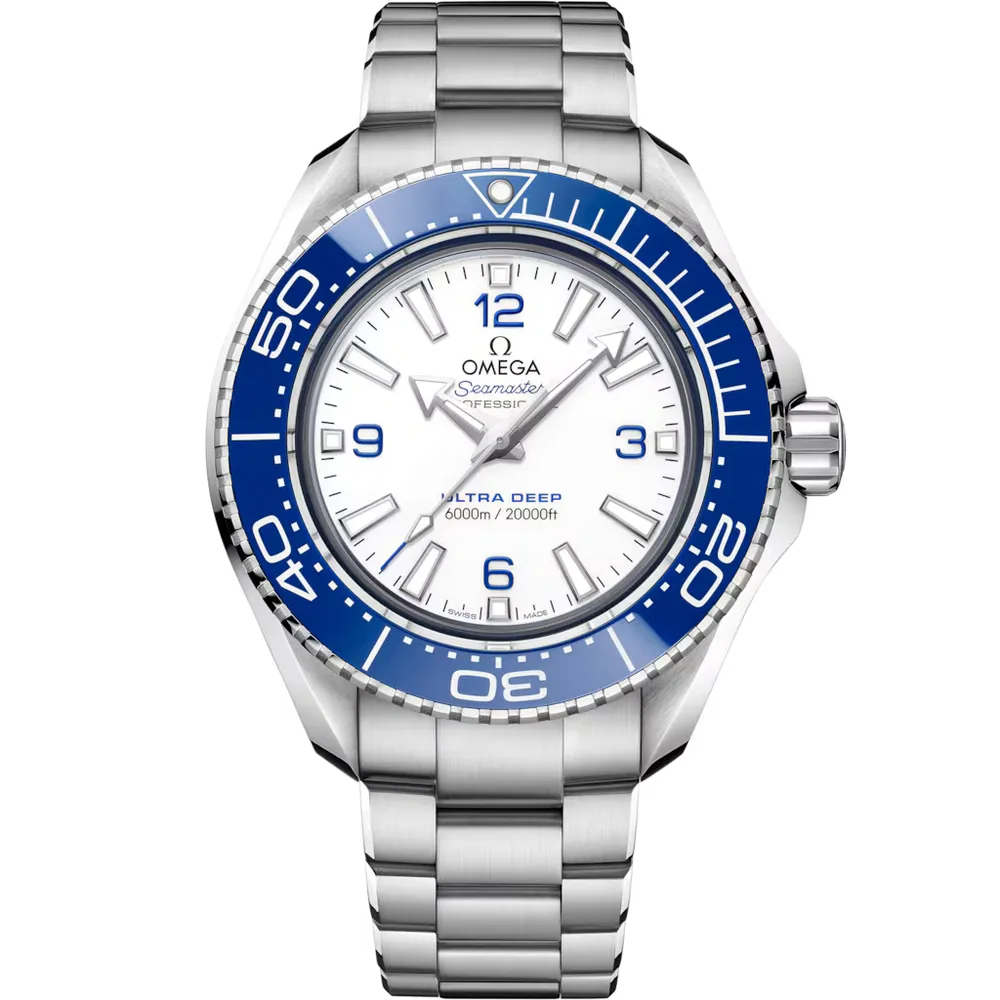 Omega Ultra Deep Seamaster Planet Ocean 6000M 45.5 mm, O-MEGASTEEL on O-MEGASTEEL