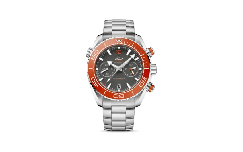 Omega Seamaster Planet Ocean 600M Co-Axial 45.5 Master Chronometer Chronograph Stainless Steel / Grey / Bracelet