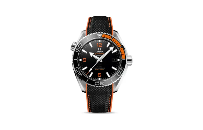 Omega Seamaster Planet Ocean 600M Co-Axial 43.5 Master Chronometer Stainless Steel / Orange / Rubber