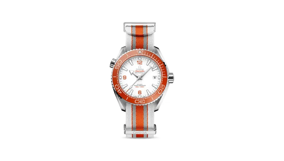 Omega Seamaster Planet Ocean 600M Co-Axial 43.5 Master Chronometer Stainless Steel / White / NATO